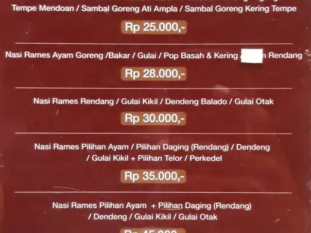 Gambar Makanan SahajaRestoranPadang 10