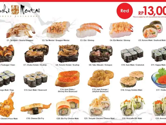 Gambar Makanan Sushi Mentai Bez Plaza Gading serpong 5