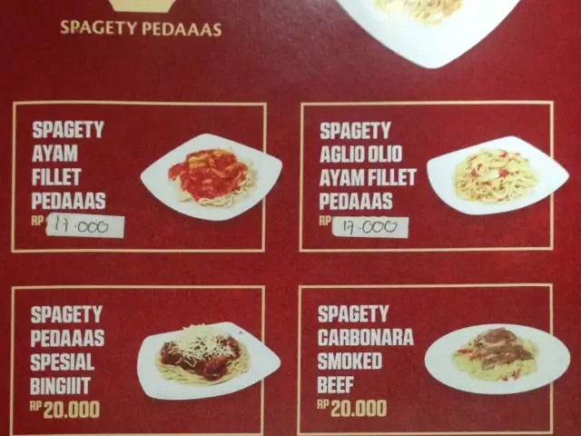 Gambar Makanan Kedai Spagety Pedaaas 1