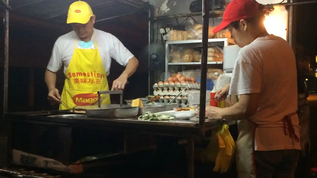 Chinese Burger Stall Taman Boon Bak