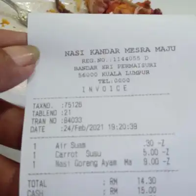 Nasi Kandar Mesra Maju