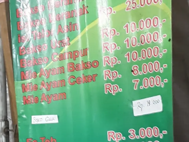 Gambar Makanan Bakso Beranak Pak Sarjuk 6