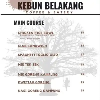 Kebun Belakang Coffee & Eatery