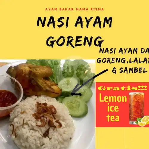 Gambar Makanan Ayam Bakar Mama Risma, Samping Martabak Pecenongan 8