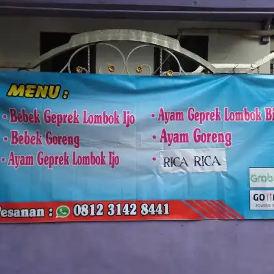 Bebek Geprek Lombok Ijo Pakwir