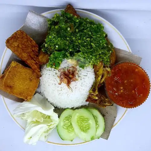 Gambar Makanan Ayam Penyet Sambal Ijo Cak Ubay 5