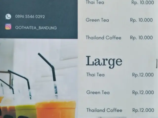 Gambar Makanan Go Thai Tea 1