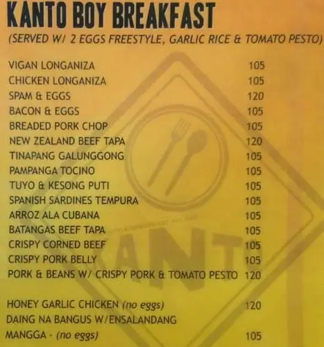 Kanto Freestyle Breakfast Food Photo 1