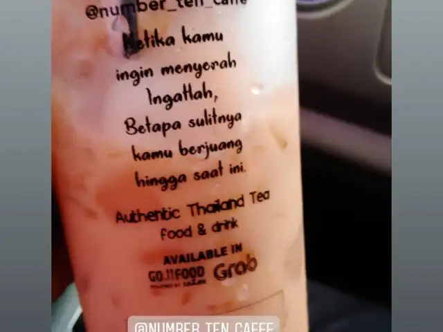 Gambar Makanan Number Ten Thai Tea & Milkshake 5