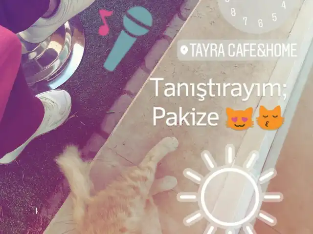 Tayra Cafe and Home'nin yemek ve ambiyans fotoğrafları 1