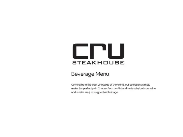 CRU Steakhouse - Manila Marriott Hotel Food Photo 3