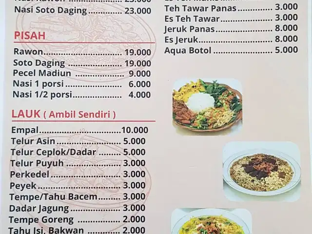 Gambar Makanan NASI PECEL MADIUN RM. DOMORO 1