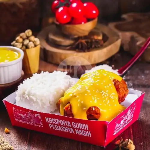 Gambar Makanan Crispy Fire Chicken Kedai Mamah 6