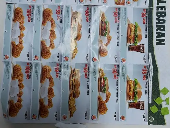 Gambar Makanan Burger King Indonesia 2