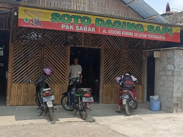 Soto Daging Sapi Pak Sabar
