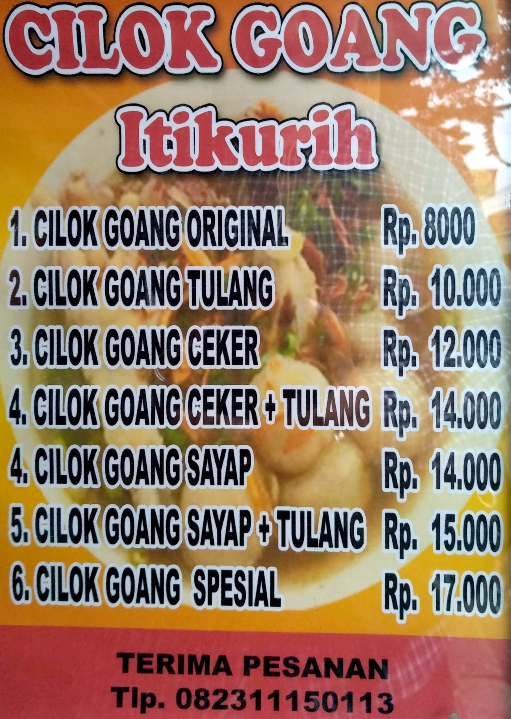 Harga Menu Cilok Goang Terbaru 2022 2023 Di Depok Depok