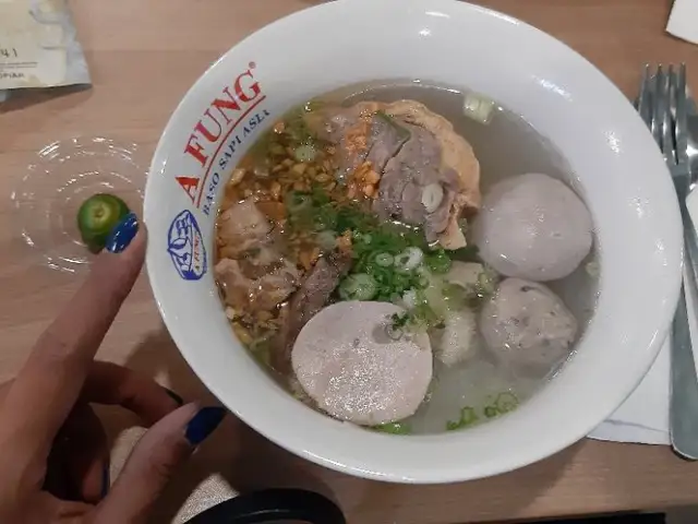 Gambar Makanan A Fung Baso Sapi Asli 3