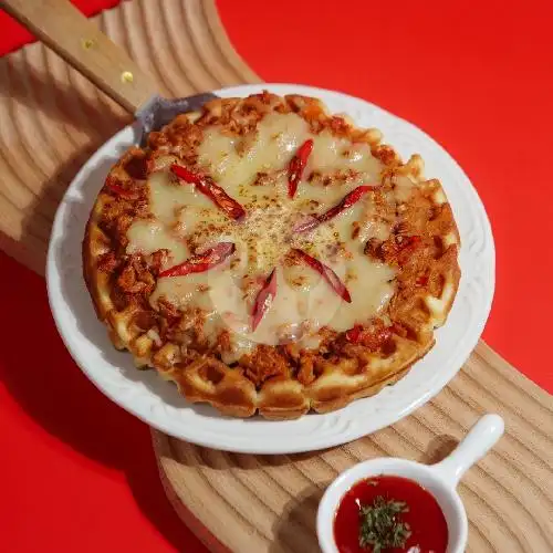Gambar Makanan Pazzle Pizza Waffle, Puri Kembangan 2