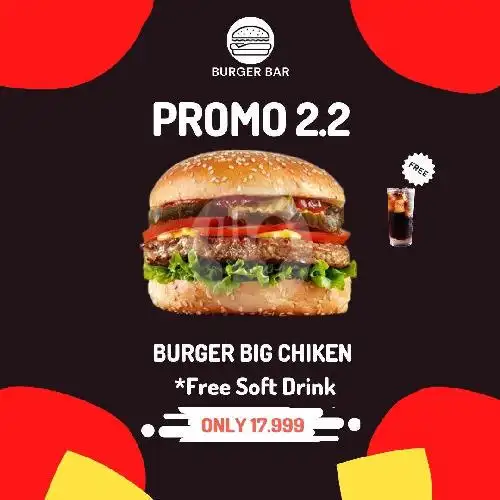 Gambar Makanan BURGER BAR CIKAMPEK 6