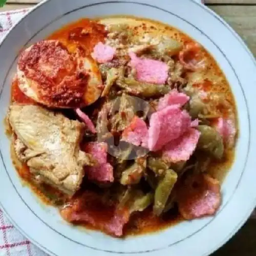 Gambar Makanan Lontong Padang Bufet Minang 6