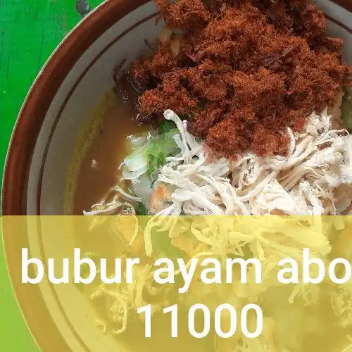 Gambar Makanan Bubur Ayam Jakarta Pak Sularno, Alun-Alun Karanganyar 1