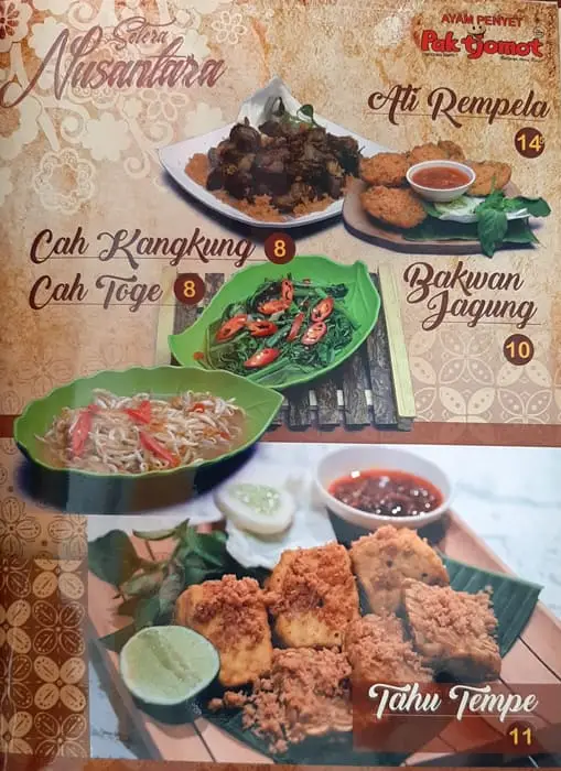 Gambar Makanan Ayam Penyet Pak Tjomot 1