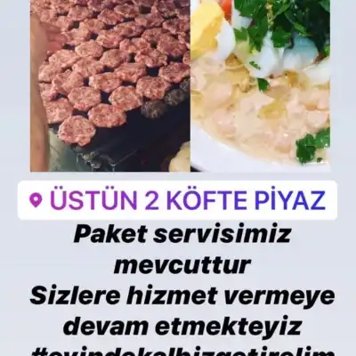 Üstün 2 Köfte&Piyaz