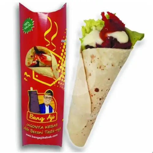 Gambar Makanan Bang Aji Arabian Kebab Alun-alun Bekasi, Kuliner Alun-alun Bekasi 3