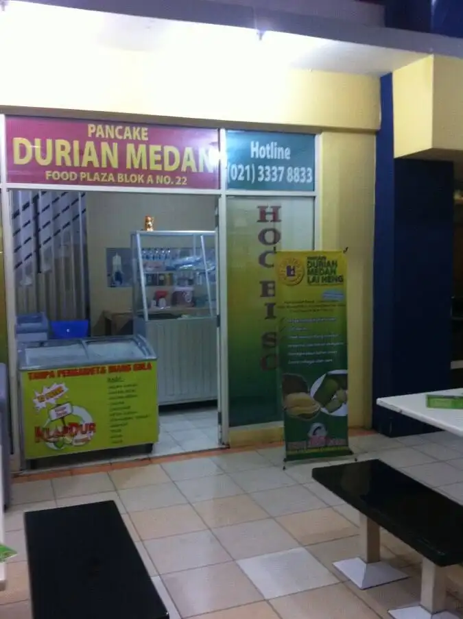 Pancake Durian Medan  Lai Heng