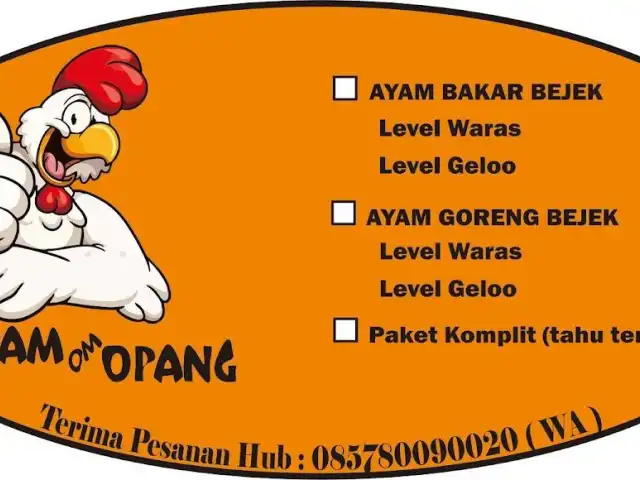 Gambar Makanan Ayam Om Opang 3