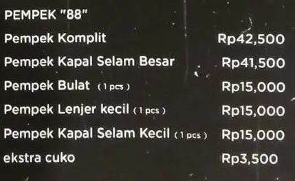 Pempek Palembang 88