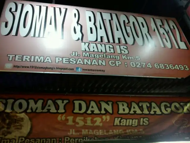 Gambar Makanan Siomay & Batagor "1512" Kang Is 15