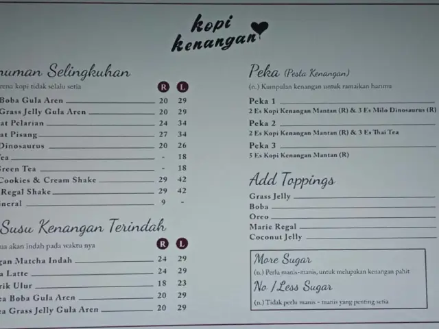 Gambar Makanan Kopi Kenangan 1