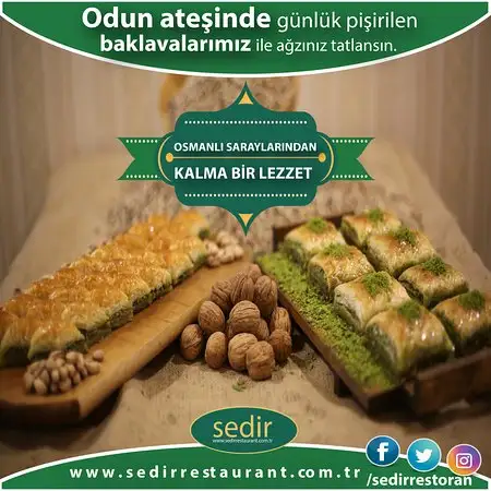 Sedir Restaurant'nin yemek ve ambiyans fotoğrafları 25