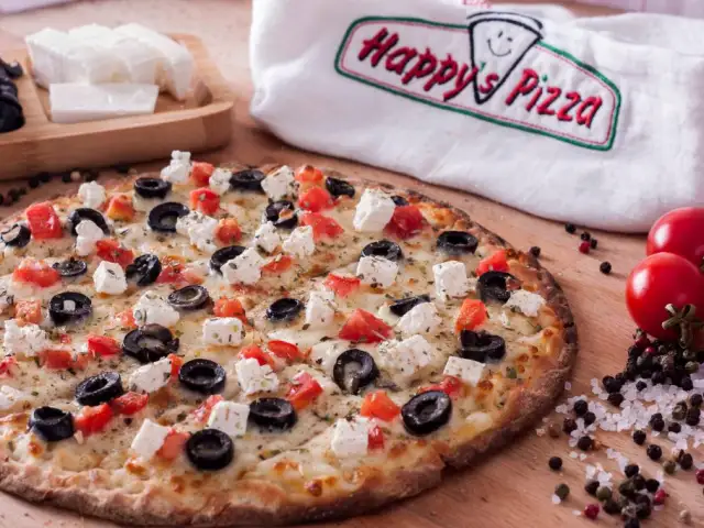 Happy's Pizza'nin yemek ve ambiyans fotoğrafları 9