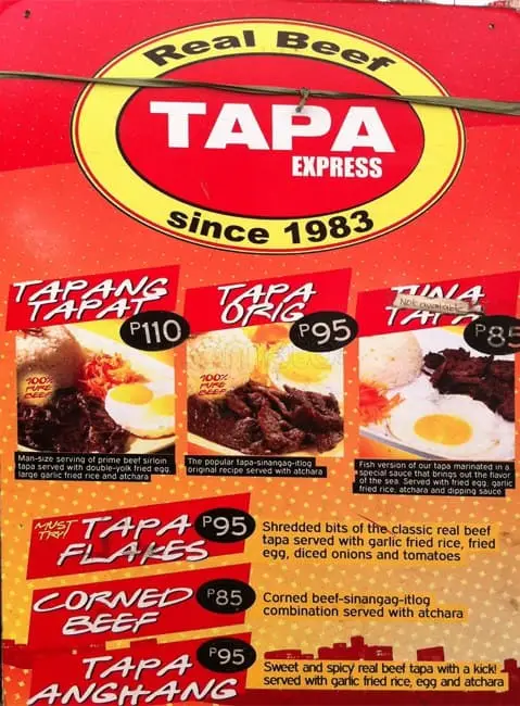 Real Beef Tapa Express Food Photo 1