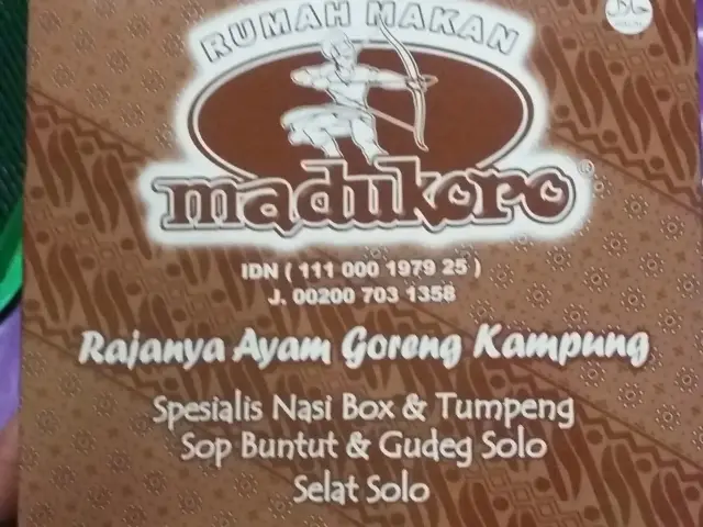 Gambar Makanan Rumah Makan Madukoro 7