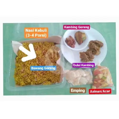 Gambar Makanan Nasi Kebuli dan Soto Mie Bang Ali Buaran, Pulo Gadung 8