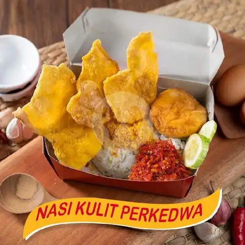 Gambar Makanan Nasi kulit Dewa Express + Geprek Gaskeun, Rasuna Garden Food Street 16