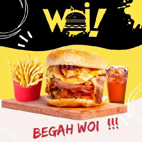 Gambar Makanan Burger Woi, Cideng 2