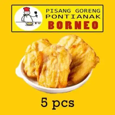 Gambar Makanan Pisang Goreng Pontianak Borneo, Cempaka Putih 5