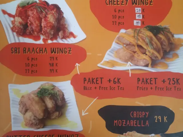 Gambar Makanan Hot Wingz 2