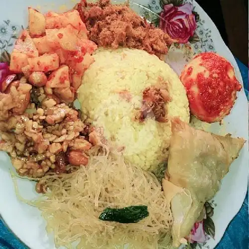 Gambar Makanan Nasi Uduk Dan Kuning Mayzah Ntk, Sorogenen 16