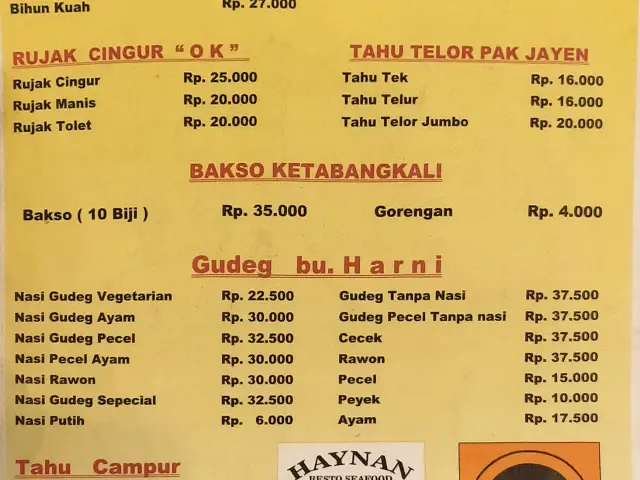 Gambar Makanan Tahu Telor Pak Jayen 1