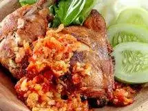 Ayam penyet lodoyo, Klandasan