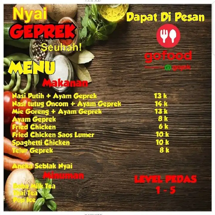 Ayam geprek nyai seuhah 2