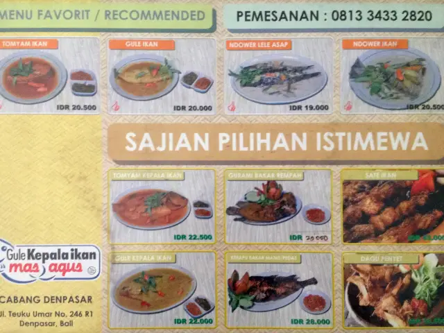 Gambar Makanan Gule Kepala Ikan Mas Agus 1