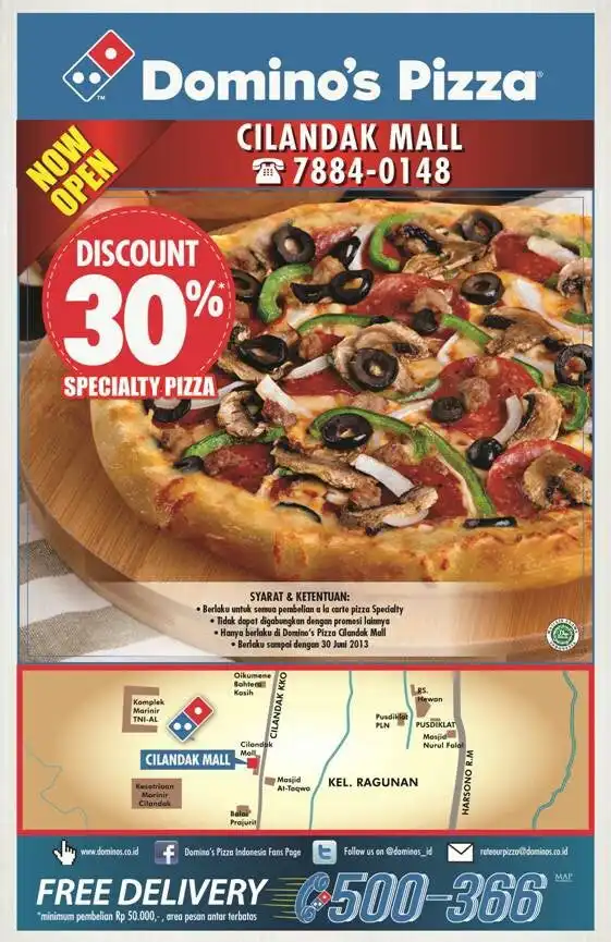 Gambar Makanan Domino's Pizza Cilandak KKO 2