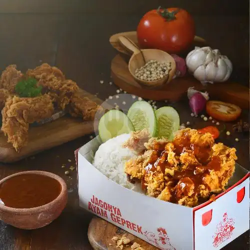 Gambar Makanan Ayam Geprek Jagoan Ayam Geprek,  Gajah Mada 8