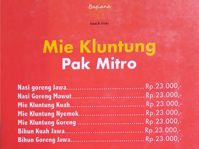 Gambar Makanan Mie Kluntung Pak Mitro 2